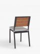 Platform Garden Dining Chair, Set of 2, Grey
