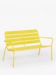 2-Seater Metal Garden Sofa